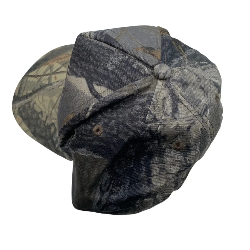 Vintage Columbus Equipment Company SnapBack Mesh Trucker Hat Made in USA Camo